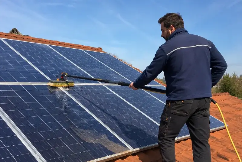 Nettoyage et entretien de panneaux solaires à Rocheservière