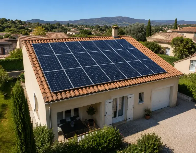 Prime à l'autoconsommation panneaux solaires Rocheservière — aide financière de l'État